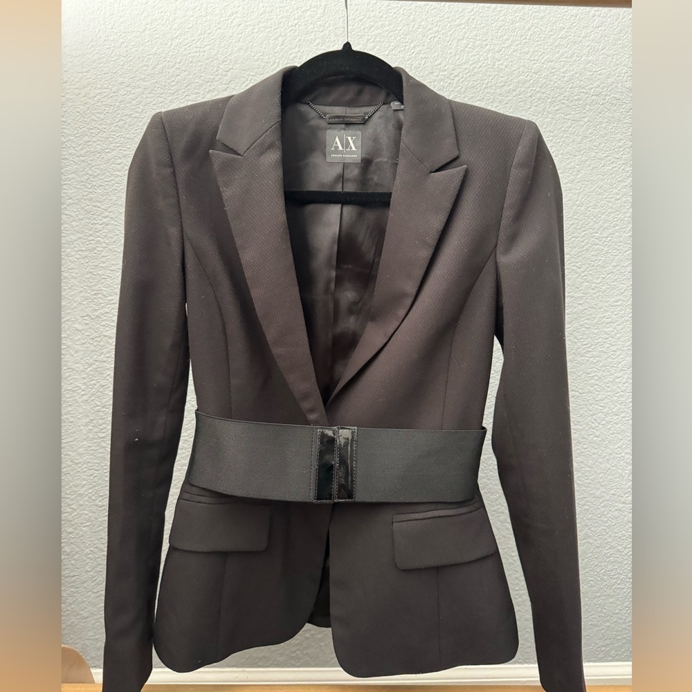 Armani Exchange Tailored Suit Jacket, size XS